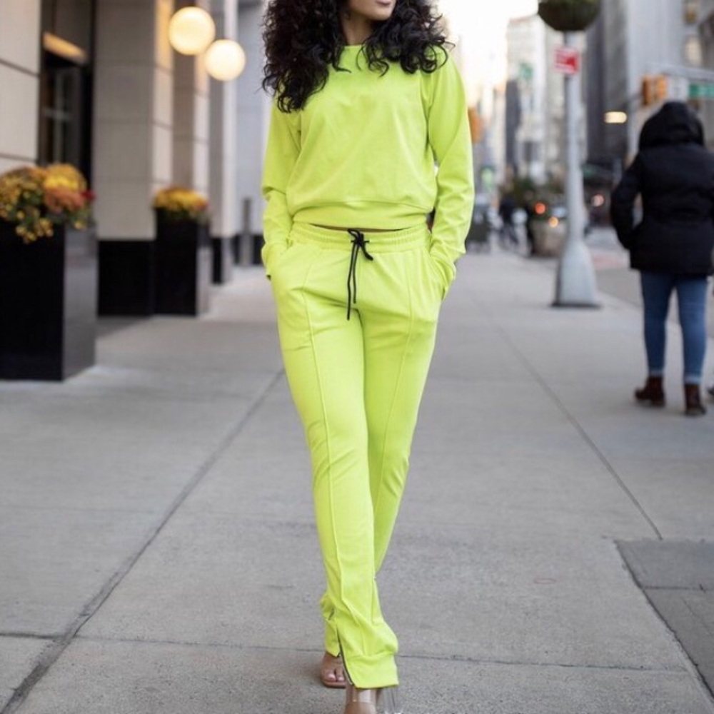 Neon Jogger set (brand new)